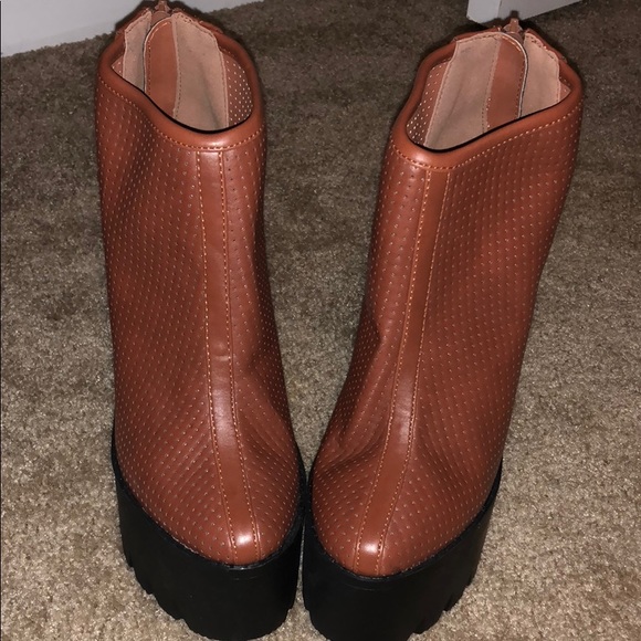 Brown Booties - Picture 3 of 5